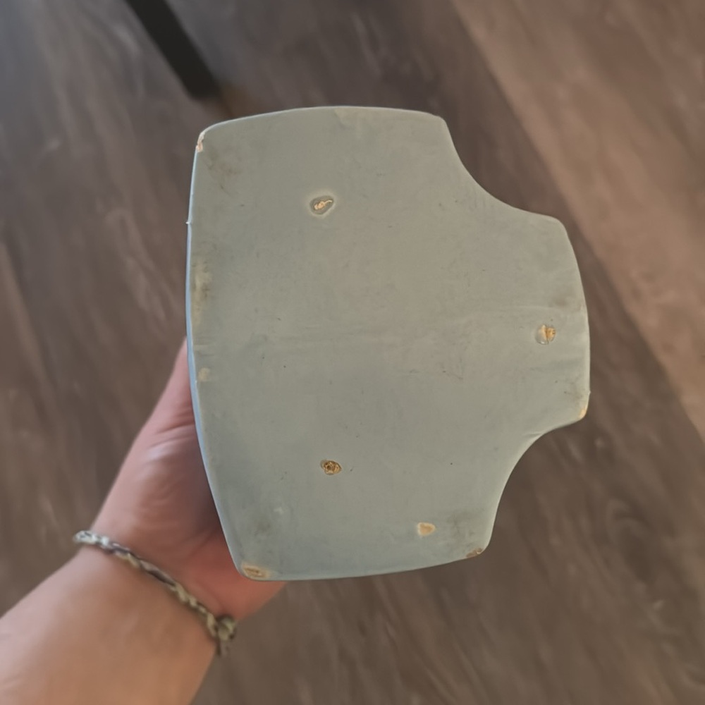 Vintage Royal Haeger 1940's Art Deco Ballerina Vase light blue - Picture 6 of 11